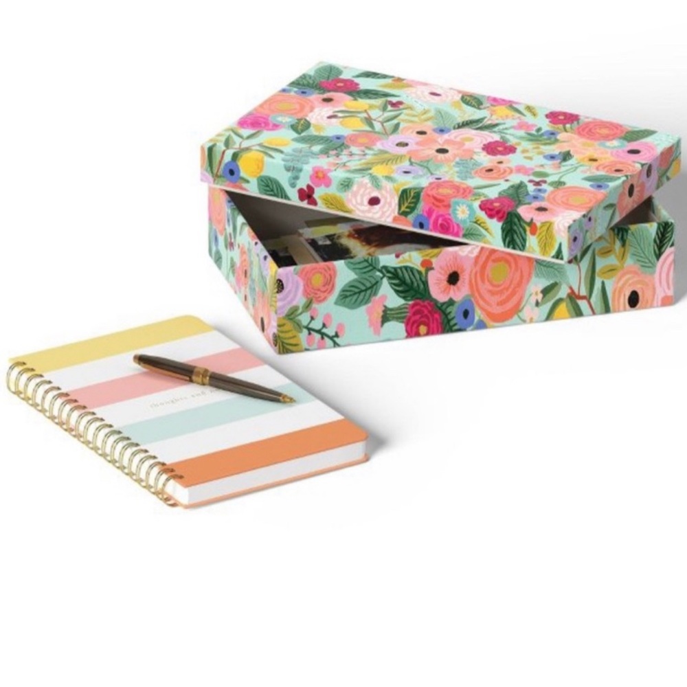Rifle Paper Co. Large Decorative Storage Box - Garden Party - Picture 3 of 4